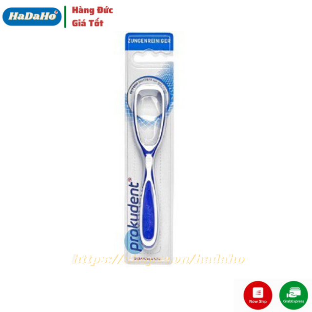 [ TẶNG Voucher {HANGDUC} giảm 30% ] Dụng cụ cạo lưỡi prokudent, chăm sóc răng miệng của Đức, loại bỏ các vi khuẩn, mảnh vụn thức ăn, nấm, độc tố hay tế bào chết trong cơ thể