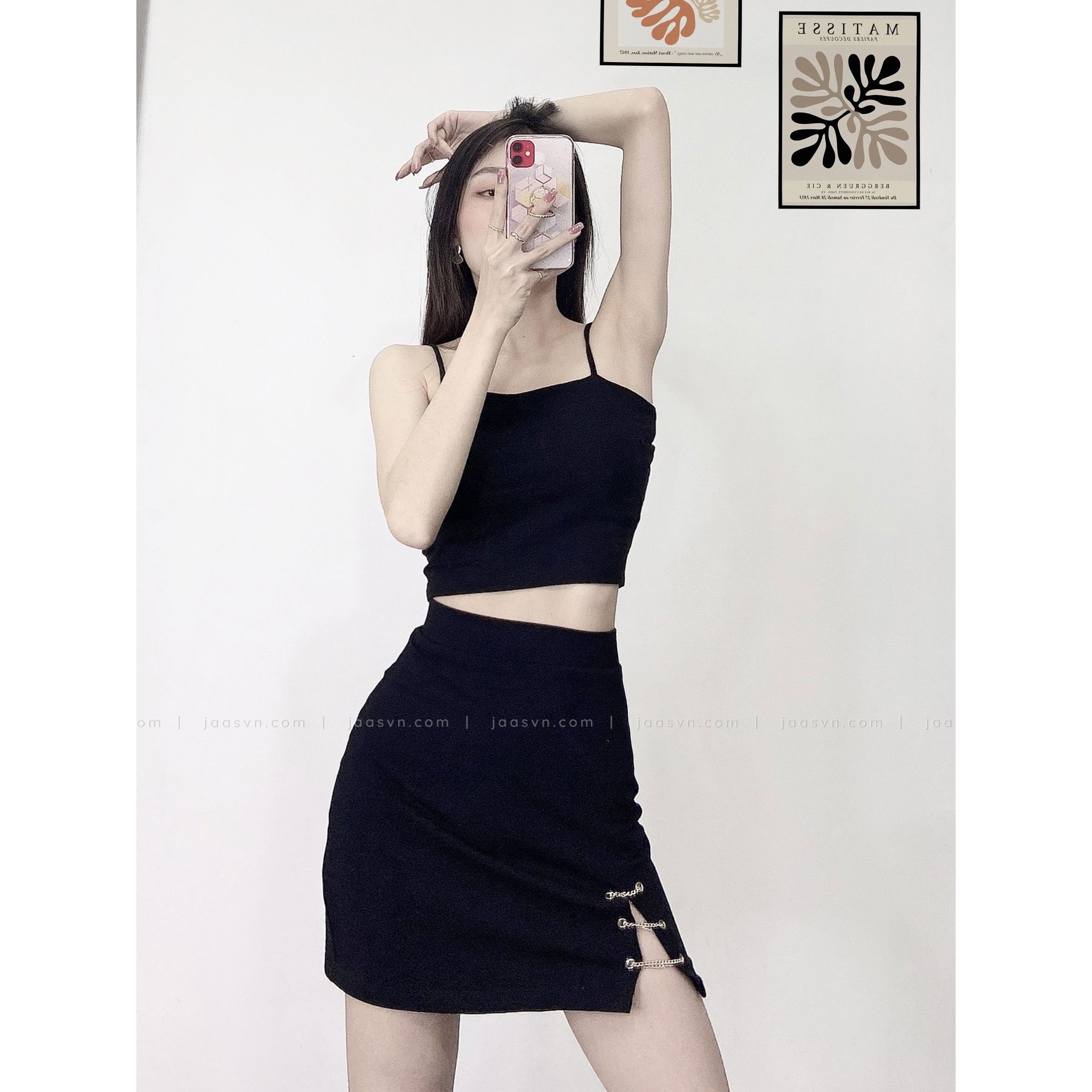[HCM]Áo hai dây sợi bún thun cotton cao cấp