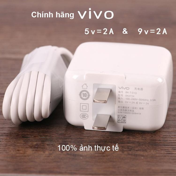 Bộ củ cáp sạc Vivo 5V-2A