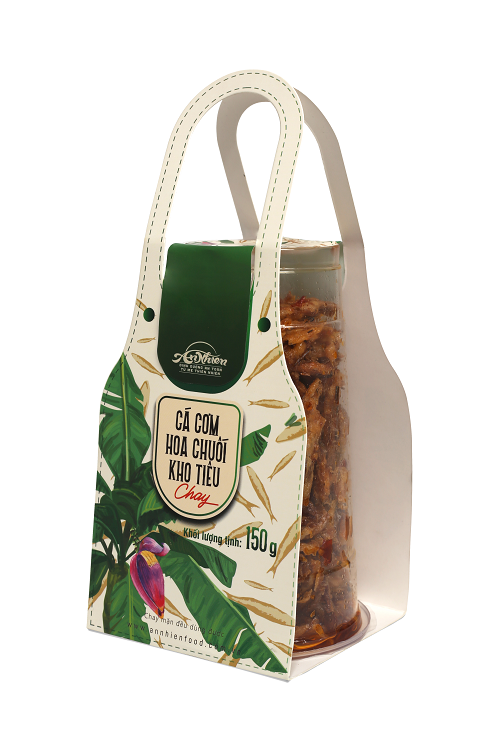 Cá Cơm Hoa Chuối Kho Tiêu Chay 150G An Nhiên