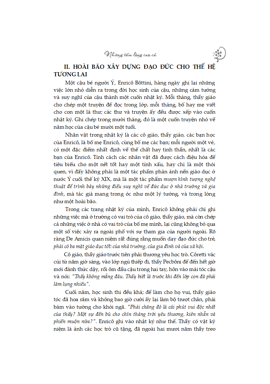 Sách - Những Tấm Lòng Cao Cả