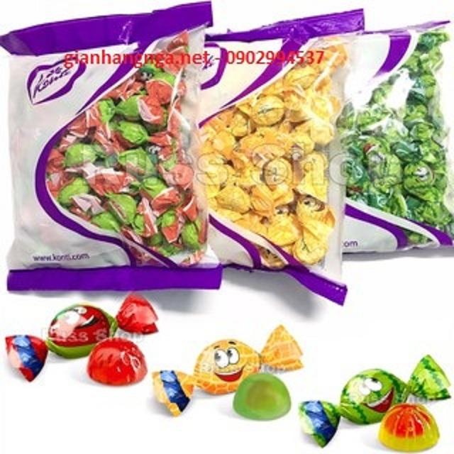 Kẹo dẻo trái cây Konti Nga bịch 250gr