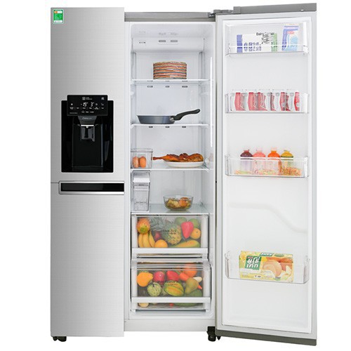 [Trả góp 0%]Tủ Lạnh Side-by-Side LG Inverter 601 Lít GR-D247JDS