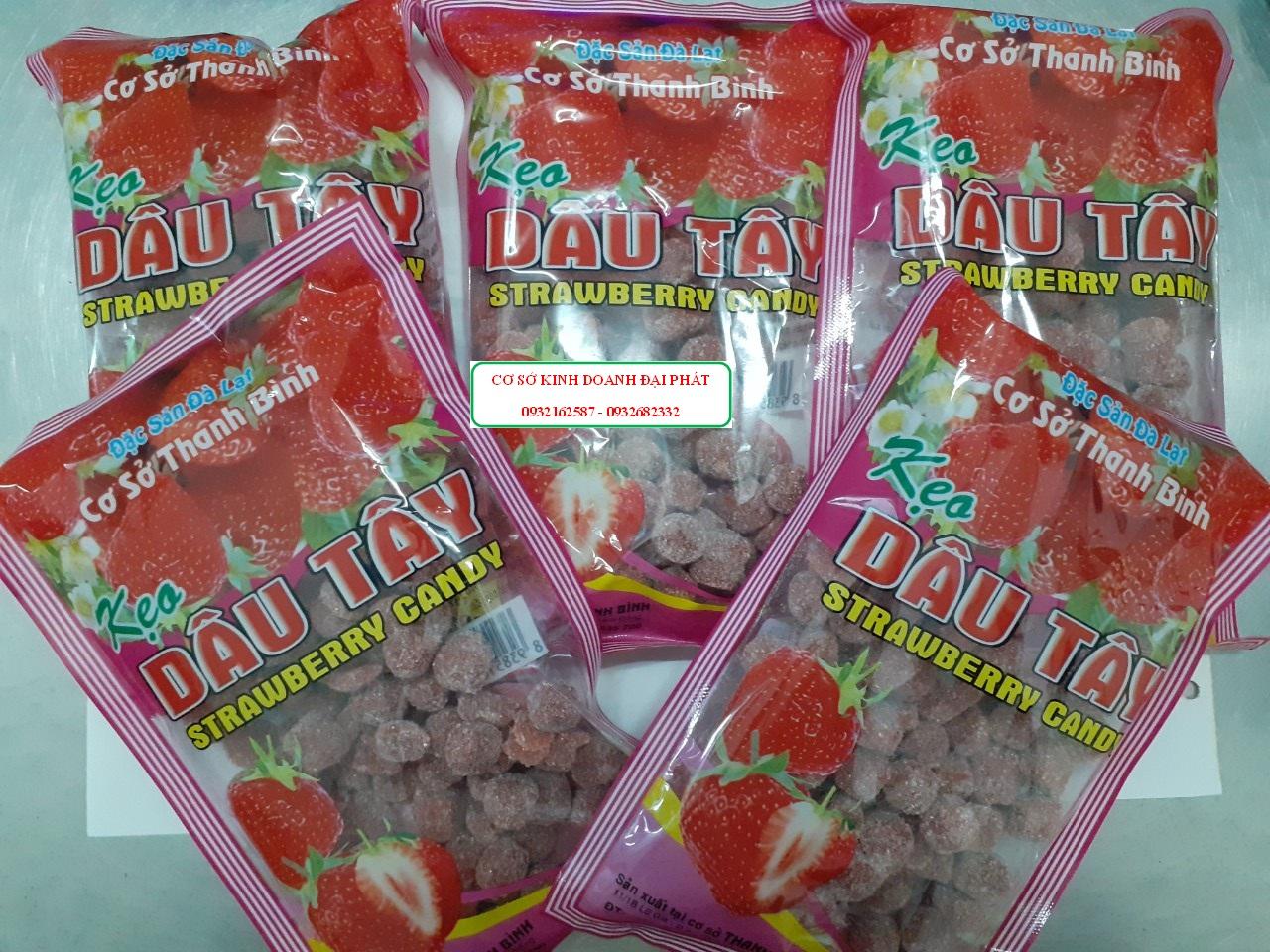 [HCM]KẸO DÂU TÂY ĐÀ LẠT 200g