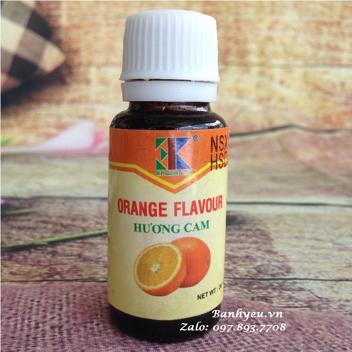 Hương cam hiệu 3k 20ml