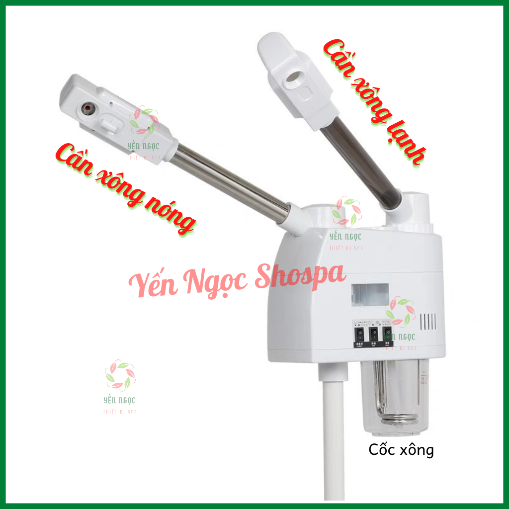 Máy Xông Hơi 2 Cần Nóng Lạnh
