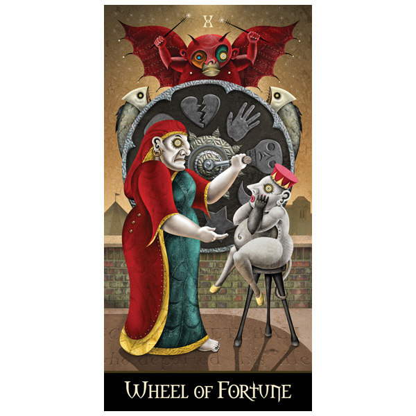 Deviant Moon Tarot Borderless Edition (Mystic House Tarot Shop) - 100% Authentic Product