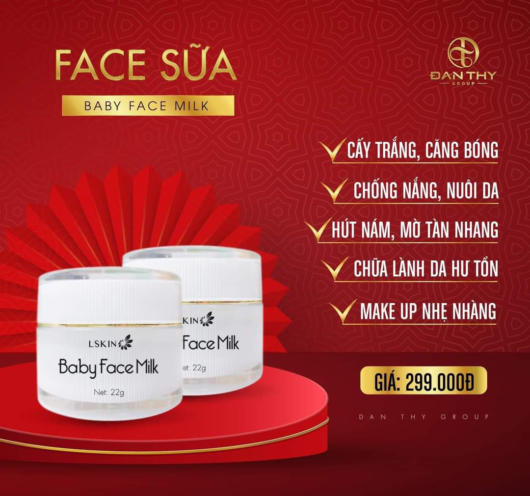 Combo ủ kén tằm + baby face milk Đan Thy