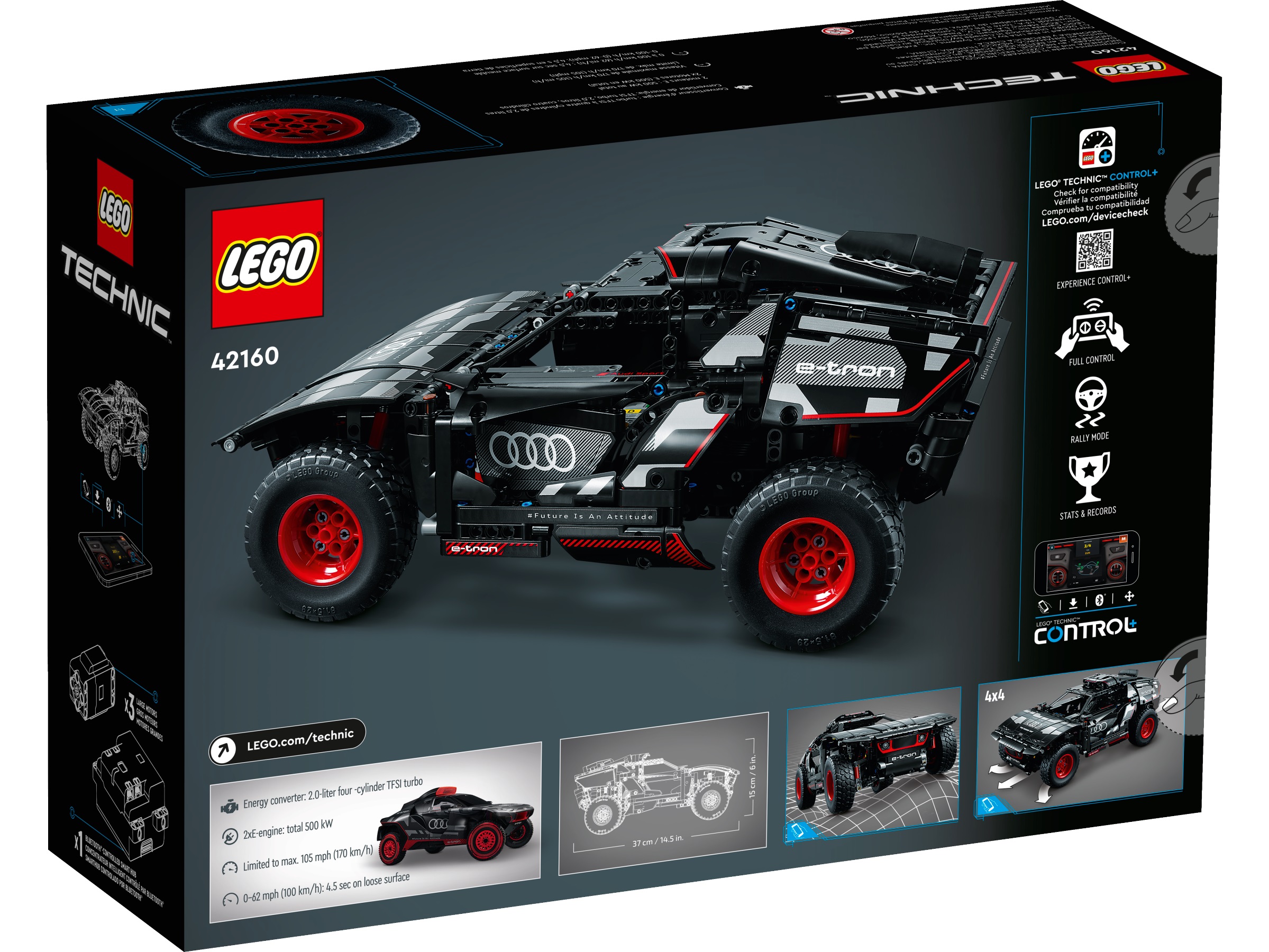 [HAPPY BRICKS] LEGO TECHNIC - 42160 - XE ĐUA ĐỊA HÌNH AUDI RS Q E-TRON