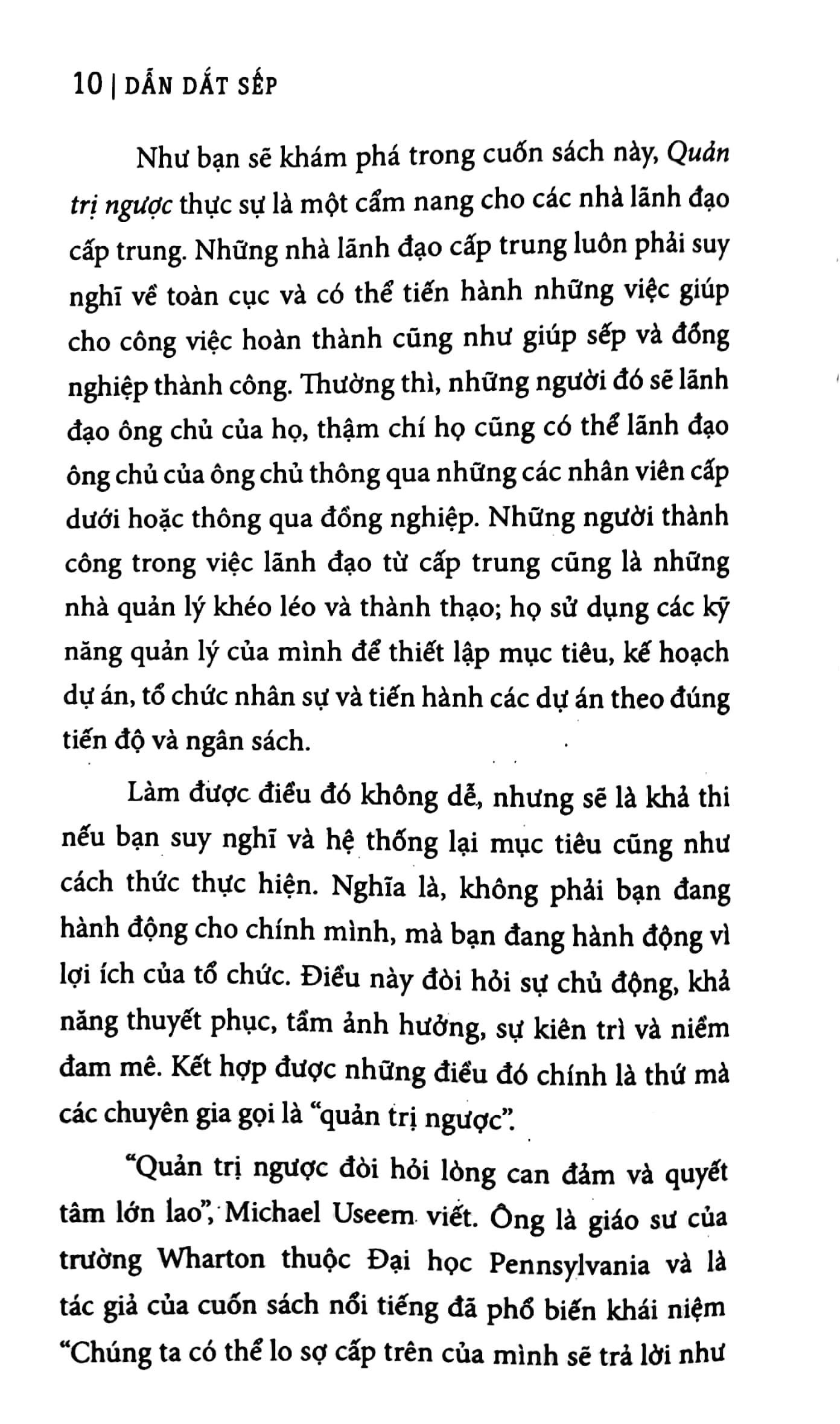 Sách - Dẫn dắt sếp (Tái bản)