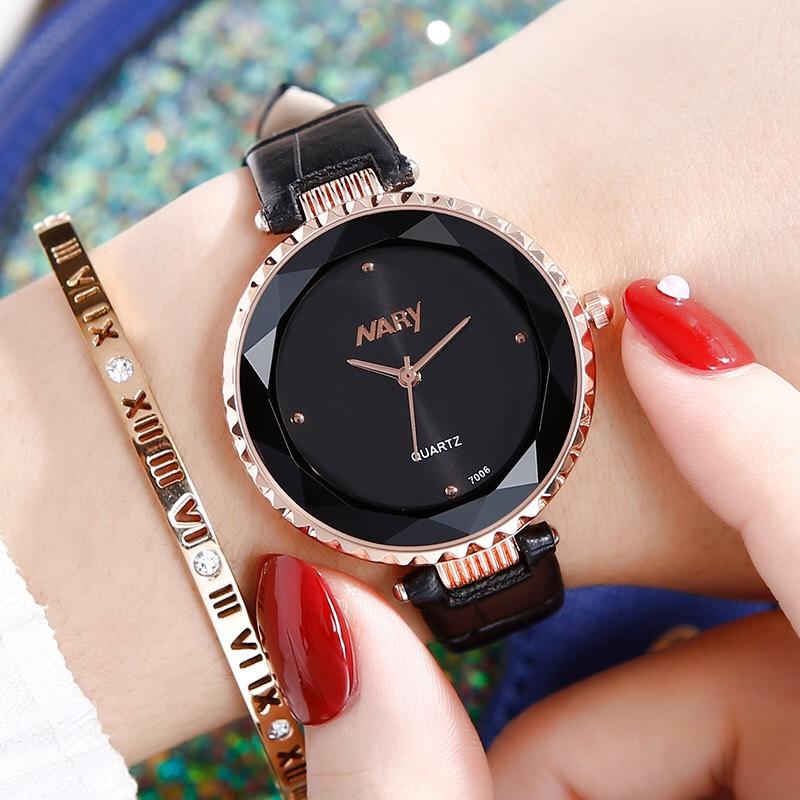 ĐỒNG HỒ NỮ NARY DÂY DA