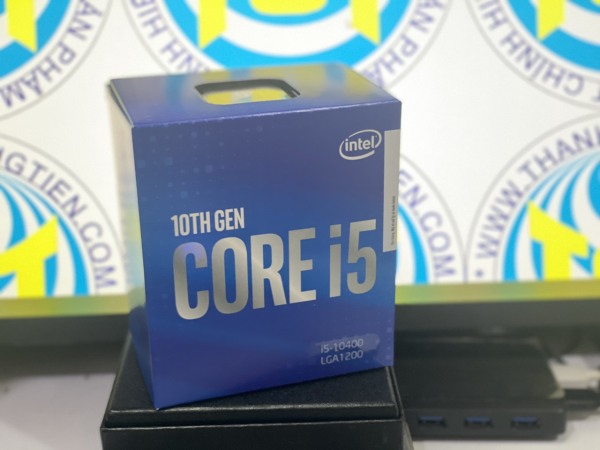 CPU Intel Core i5-10400 6 Cores 12 Threads Up to 4.30 Ghz - 10th Gen LGA1200 Box - Hàng Chính Hãng