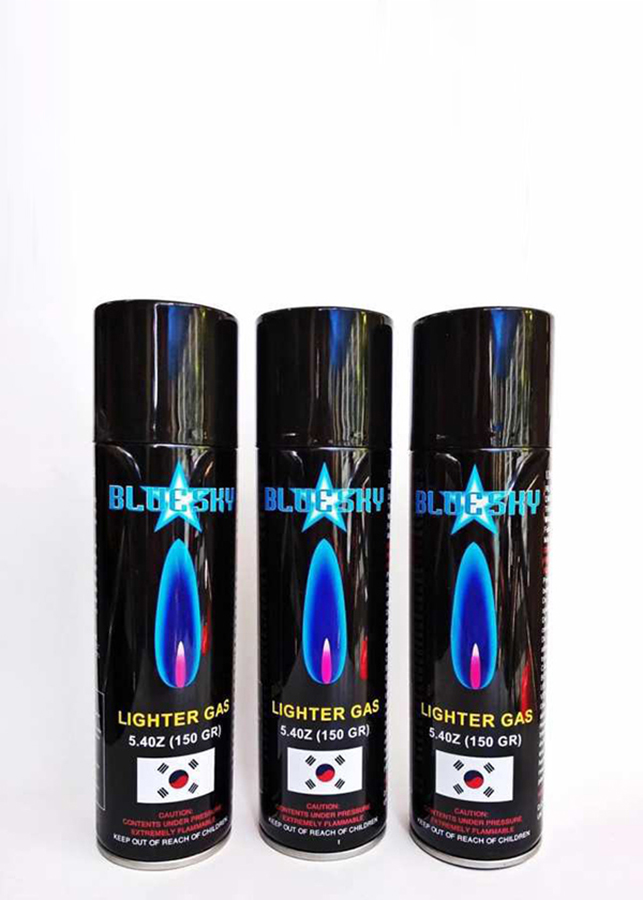 Bình Bơm Cho Hộp Quẹt, Bật Lửa Blue Sky Hàn Quốc Kèm 5 Đầu Bơm