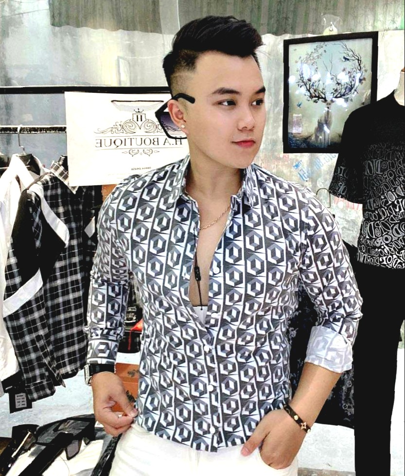 SƠMI NAM LỤA CAO CẤP HỌA TIẾT SANG TRỌNG