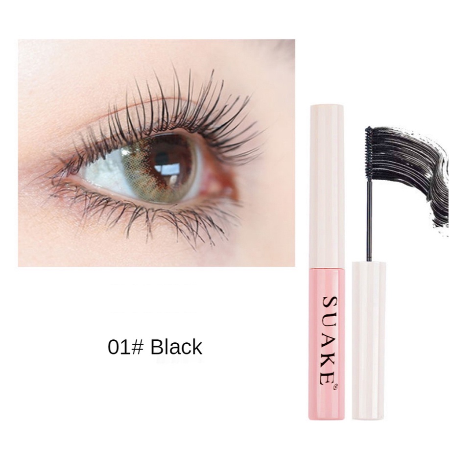 Mascara đầu mỏng cho mi cong dày chống mồ hôi không dễ nhòe màu sắc tự nhiên ZenababyShop - INTL