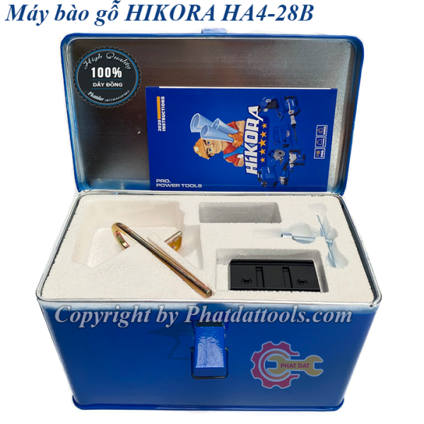 Bảng giá top Máy bào gỗ HIKORA HA4-28B-Hộp sắt-Công suất 780W-Bảo hành 6 tháng