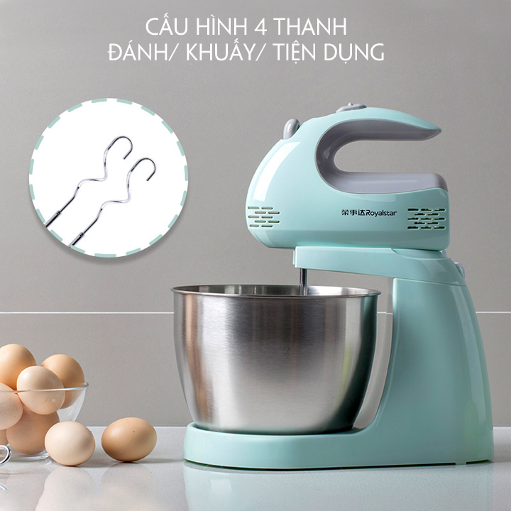 [Giá Sập Sàn] Máy Đánh Trứng + Đánh Bột Siêu Tốc Độ