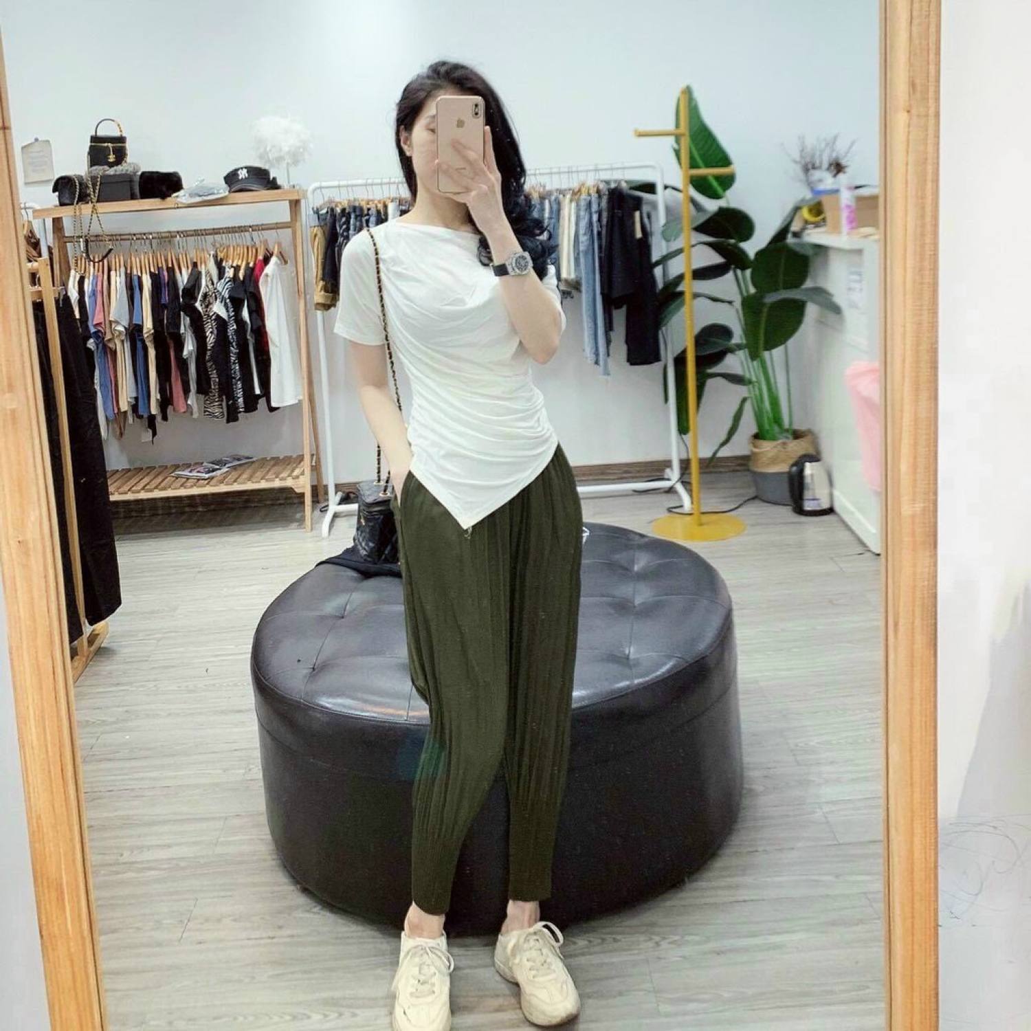 Quần bom dập ly to cá tính Hàng Quảng Châu