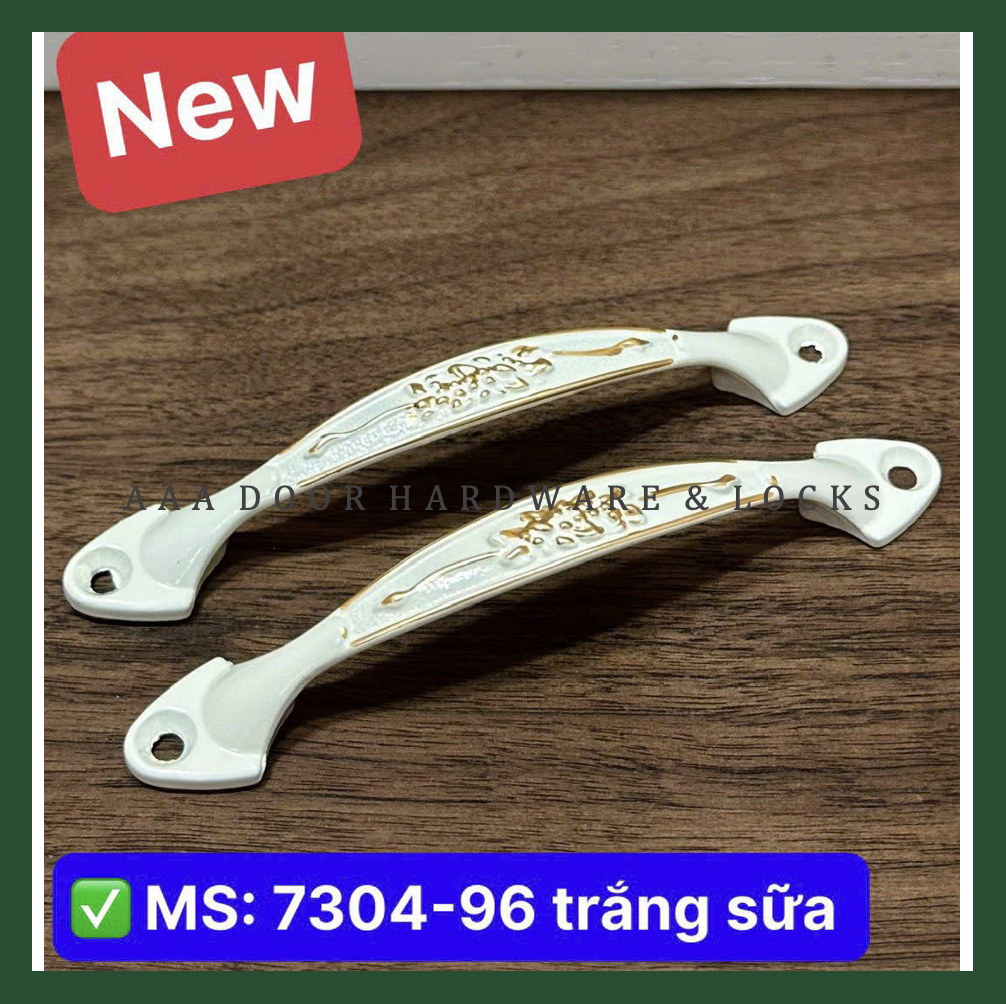 [Bông lúa Rive] Tay nắm tủ hoạ tiết bông lúa (tay nhẹ) bắt rive (Tay bông lúa rive) (Trắng/Đỏ/Nâu)