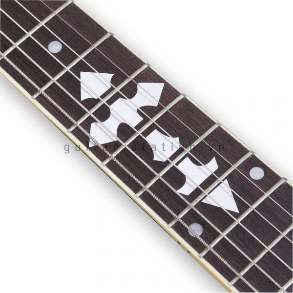 [HCM]Miếng Dán Cần Đàn Guitar Giả Khảm – Sticker Inlay Guitar - Hoa Lá Full cần