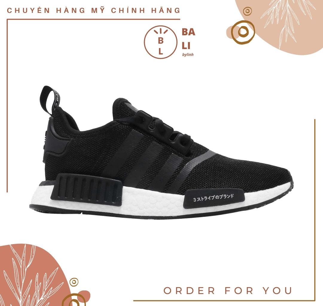 [HCM]Giày adidas NMD R1 CG6245  Màu đen