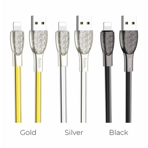 Cáp sạc iPhone / iPad HOCO U52 USB to Lightning 2.4A dài 1.2M