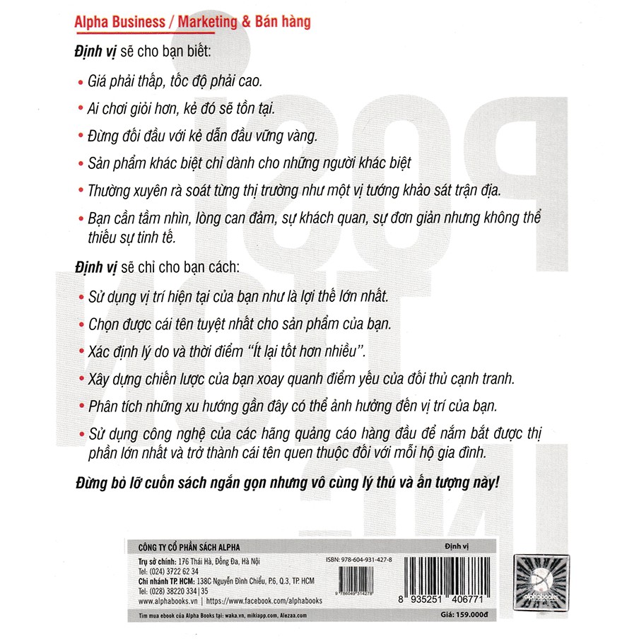 Sách - Định Vị [AlphaBooks]