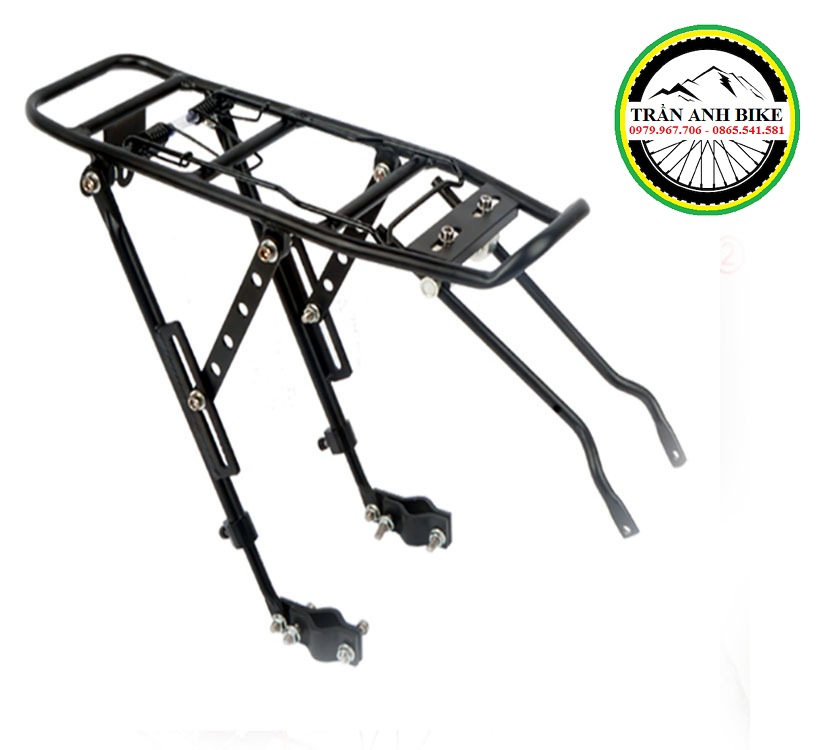 Baga xe đạp chở hàng kẹp sườn bằng nhôm