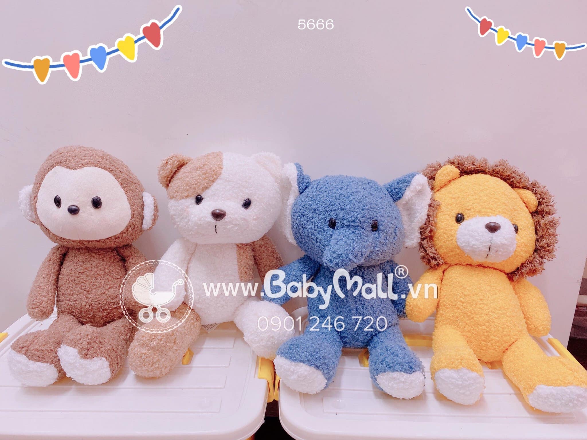 Thú bông cute cho bé yêu Babymall.vn