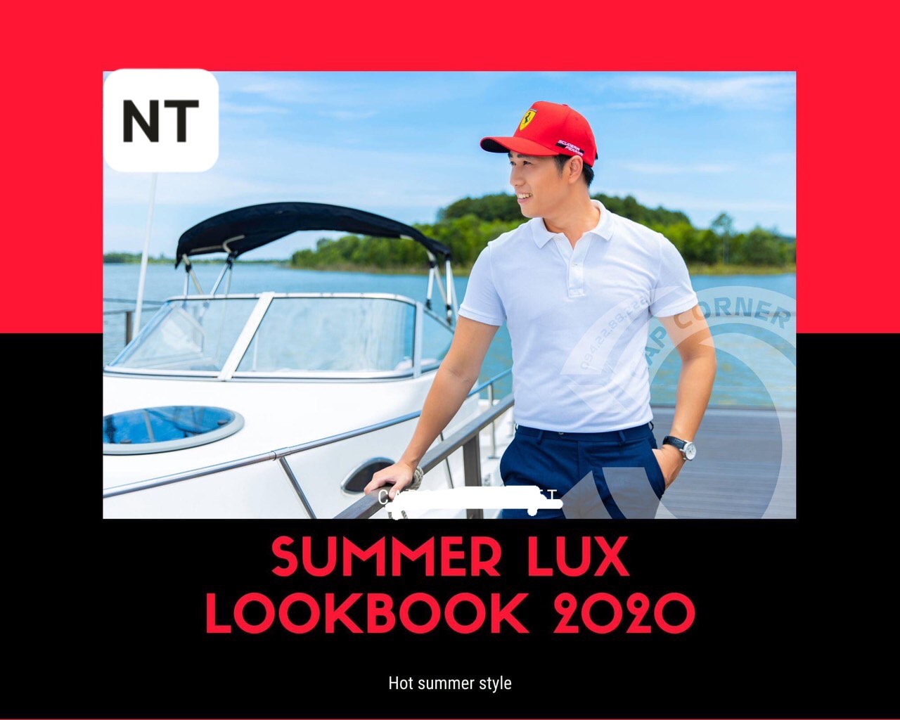Mũ xe - Mũ Ferari - Nón thể thao