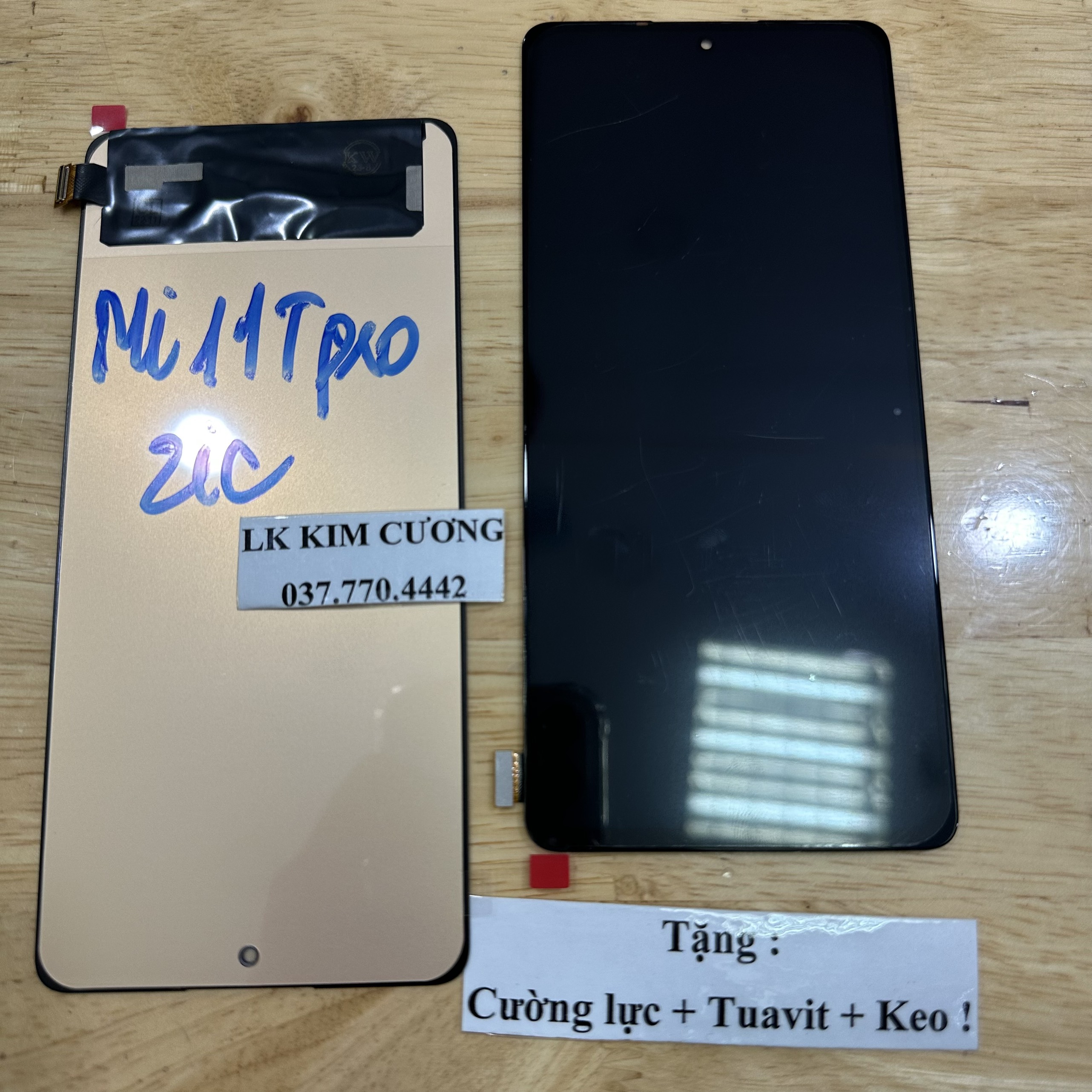 Màn hình tương thích MI 11T PRO - OLED phôi lớn