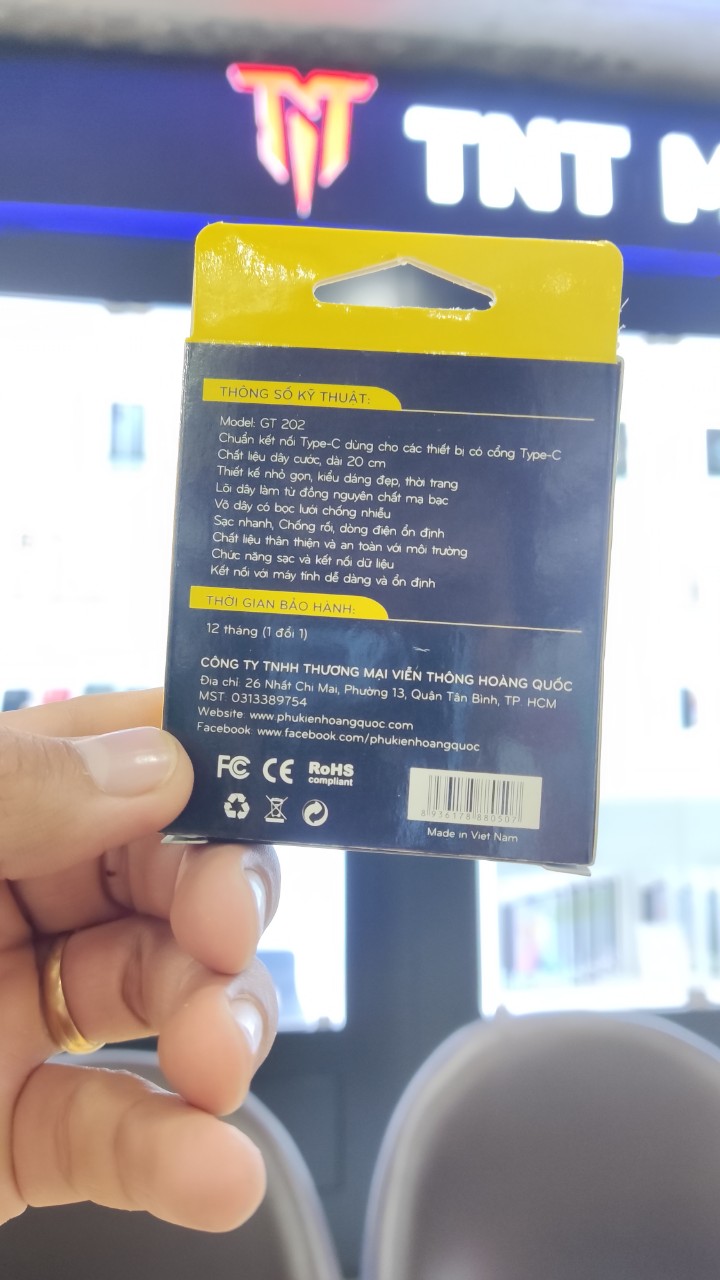 Cáp sạc GENSHAI 20cm  GT202, GM202, GL202  Micro, Type C , Lightning