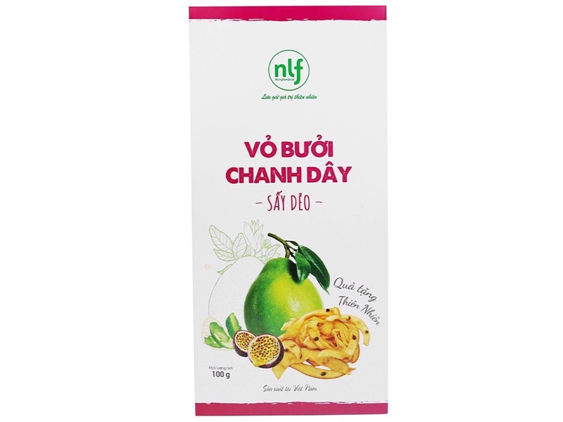 Vỏ bưởi chanh dây sấy dẻo 100g