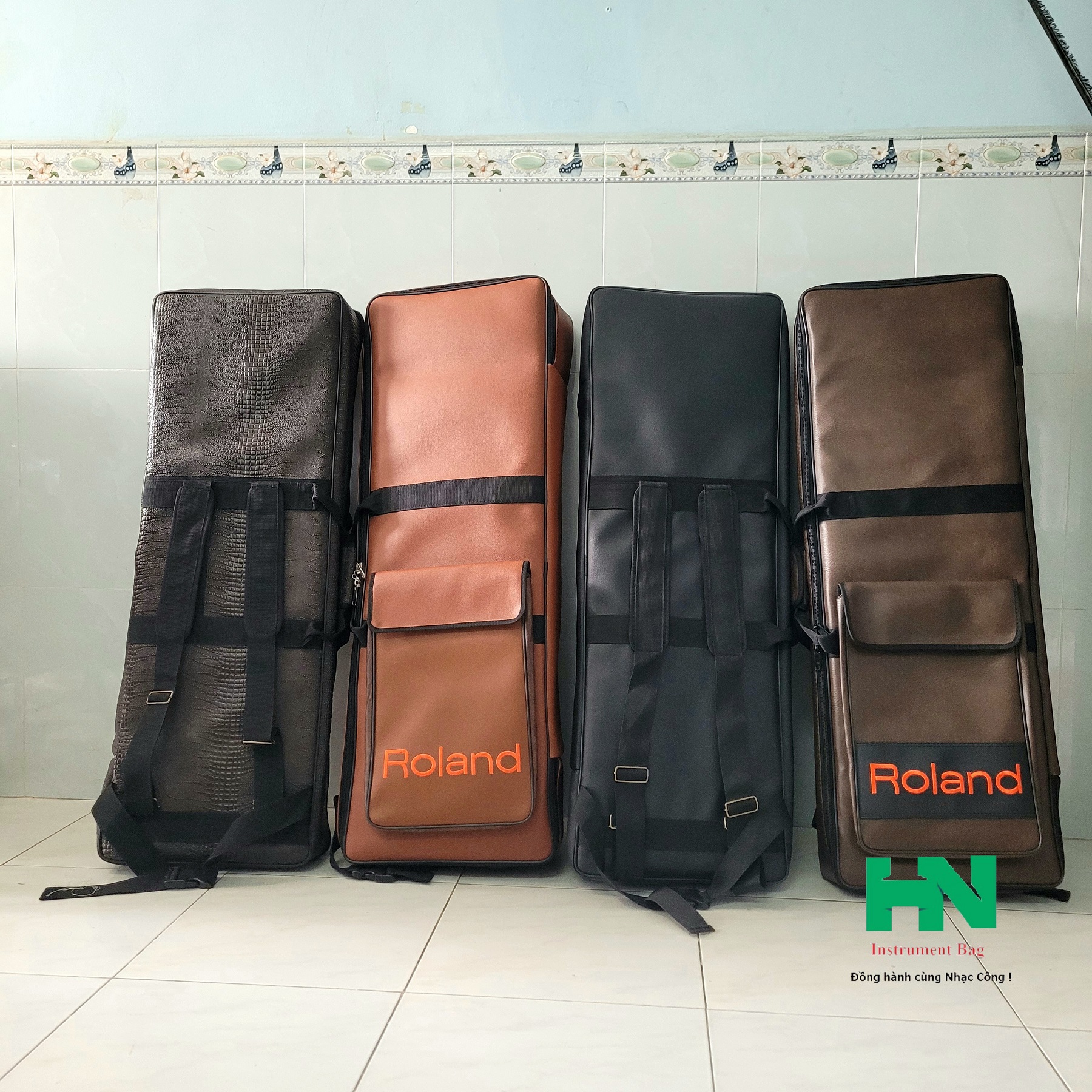 Bao đàn Roland 5 lớp da simili