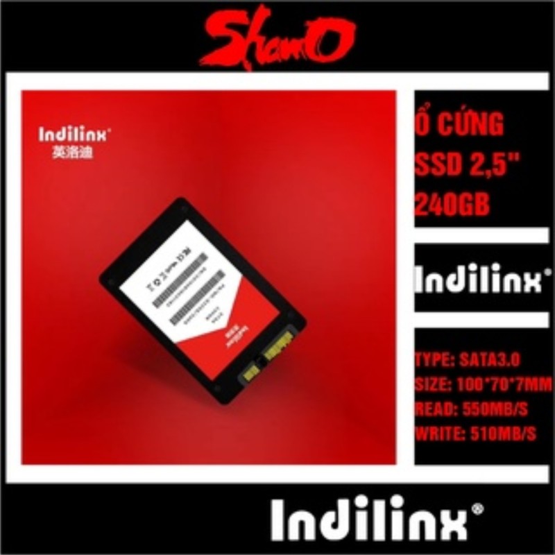Ổ cứng ssd indilinx 240gb hàng chính hãng - Bảo hành 36 tháng !!!