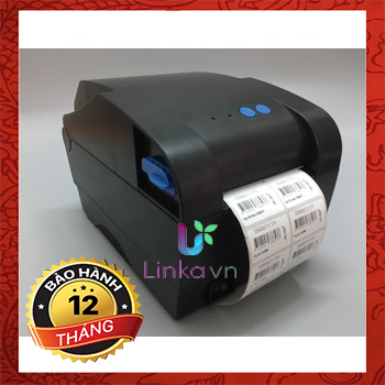 Máy in tem mã vạch Xprinter XP 365B - in tem và in hóa đơn linh hoạt - in nhiệt trực tiếp không cần mực