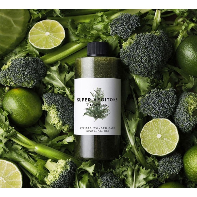 Sữa rửa mặt thải độc rau củ Super Vegitoks Cleanser 300ml