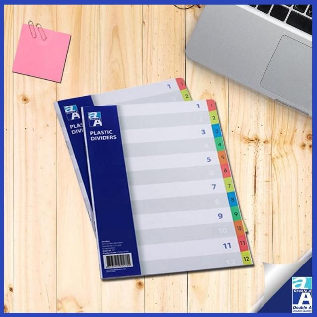 Double A Phân Trang Nhựa 12 số