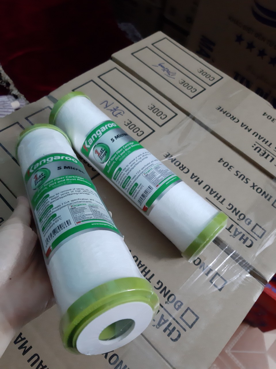 [HCM]LÕI LỌC SỐ 1 KANGAROO - LÕI LỌC NƯỚC KANGAROO SỐ 1