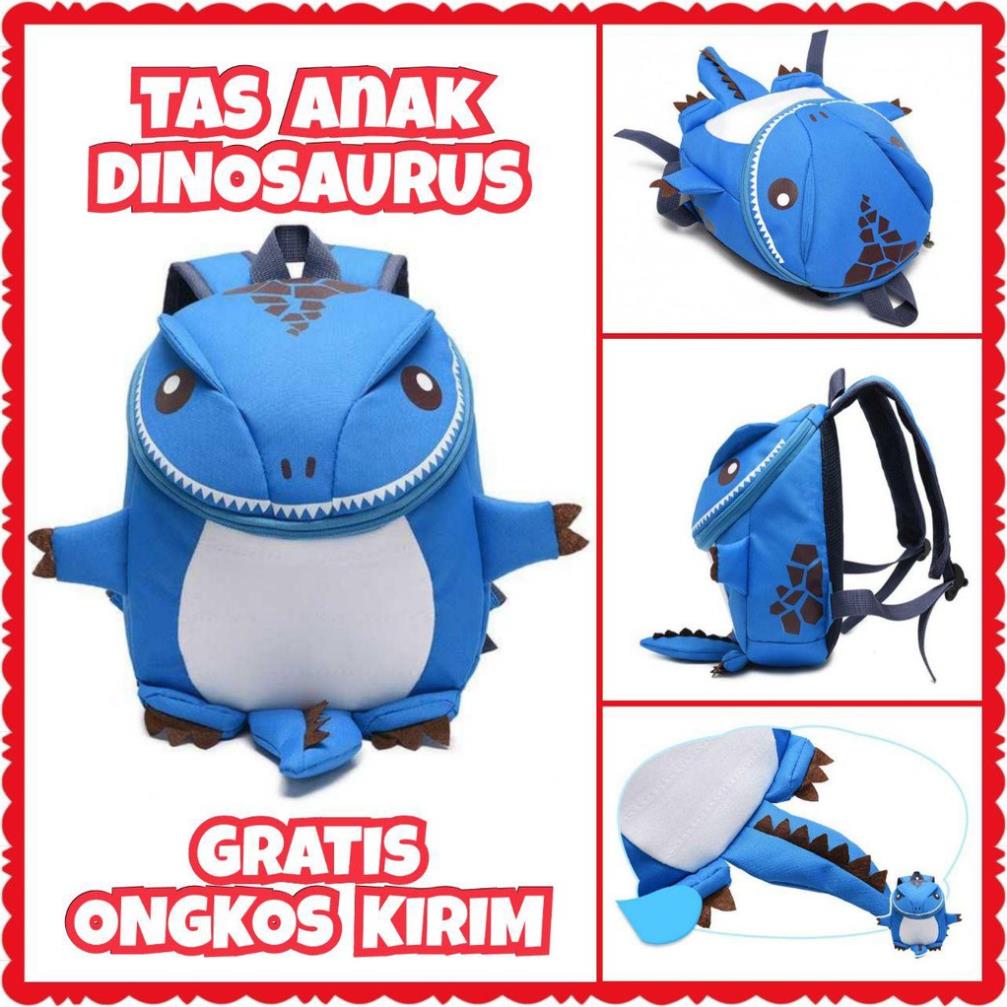 Ba Lô Khủng Long Dễ Thương Cho Bé