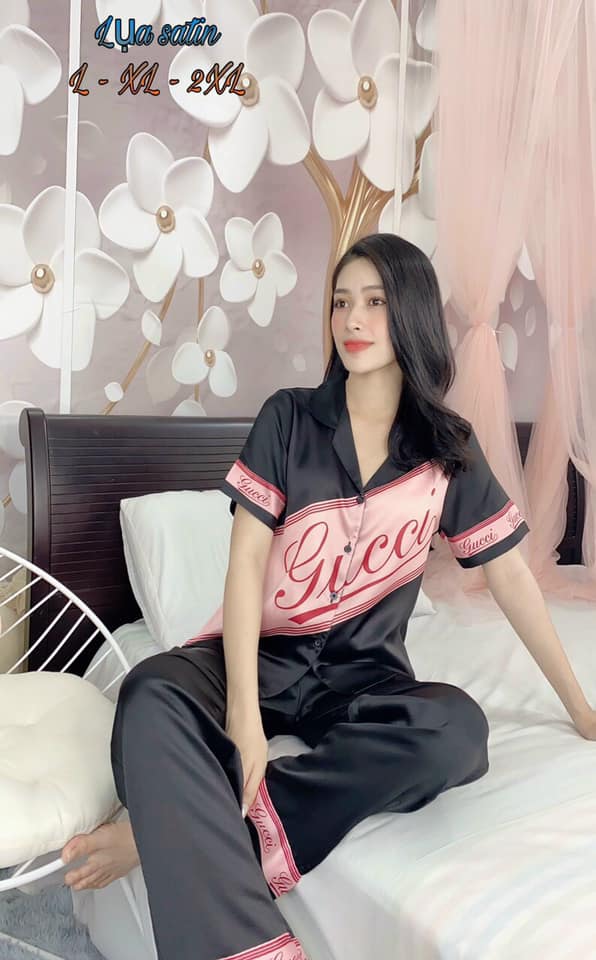 BỘ PIJAMA LỤA SATIN CAO CẤP - (48-75 KG)