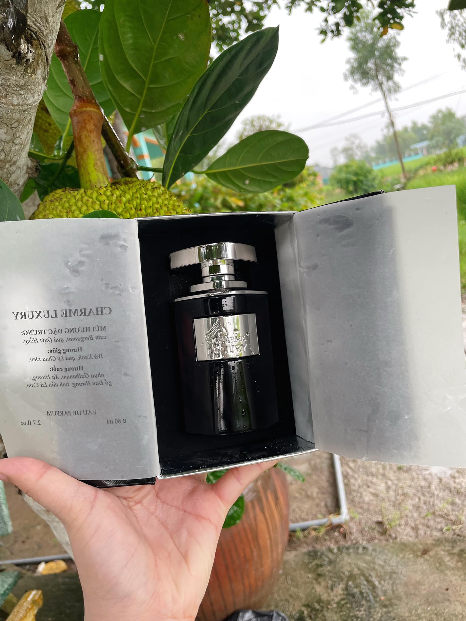Nước Hoa Nam Cao Cấp Charme Luxury 80ml hương mát lạnh , thơm lâu