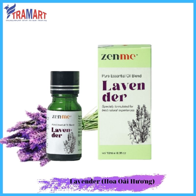 Lọ tinh dầu thiên nhiên Organic Zenme ZEN2343 10ml Lavender