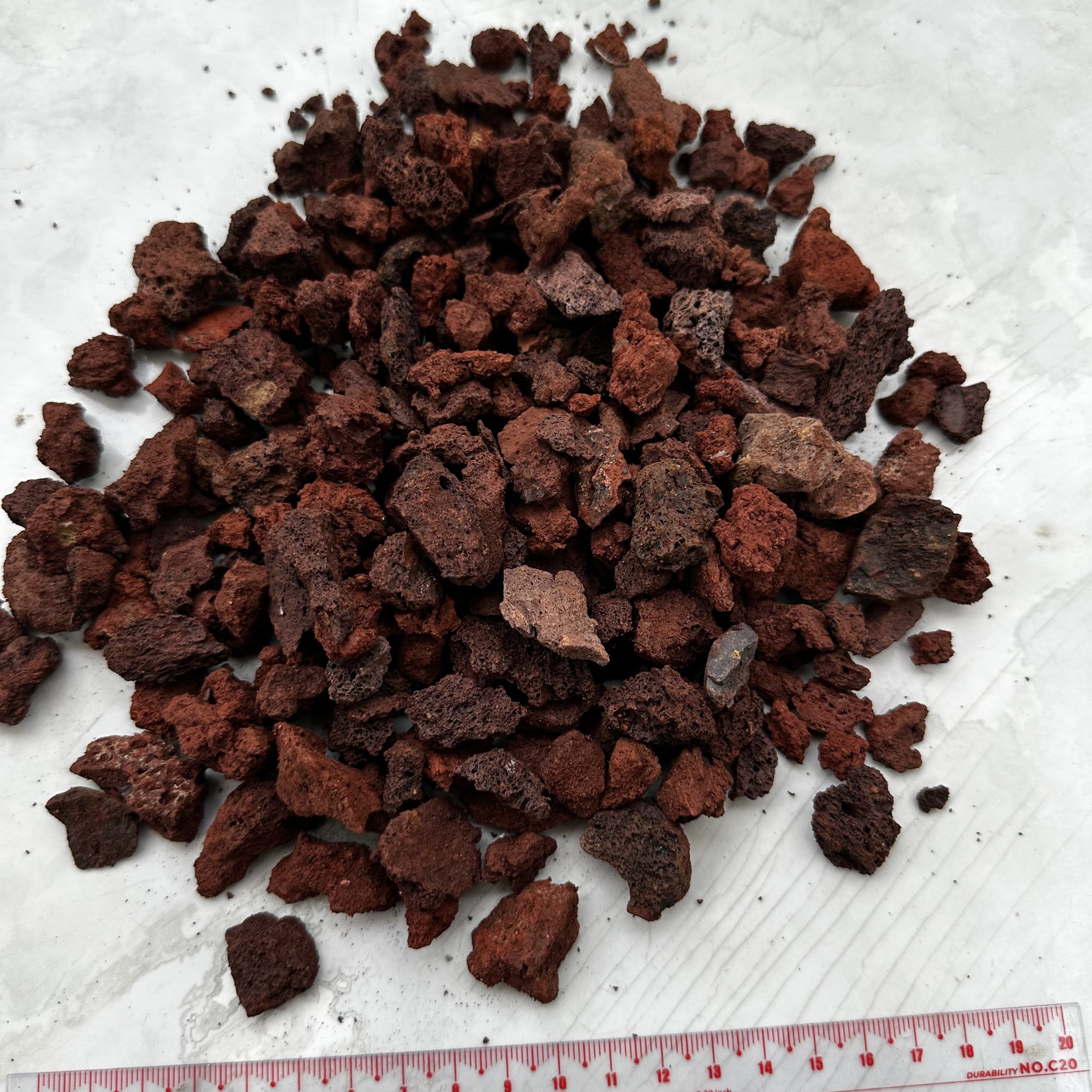 Đá nham thạch trải nền trang trí bể cá 1kg (s)