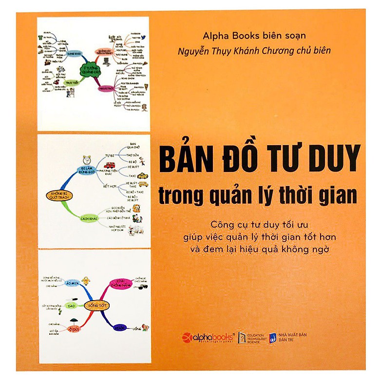 Sách - bản đồ tư duy trong quản lý thời gian
