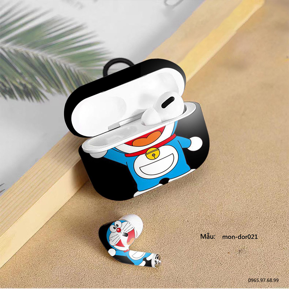 Decal Skin dán AirPods Pro mẫu Doremon