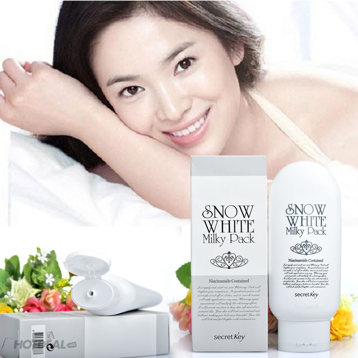 [HCM]Kem Tắm Trắng Snow White Milky Pack