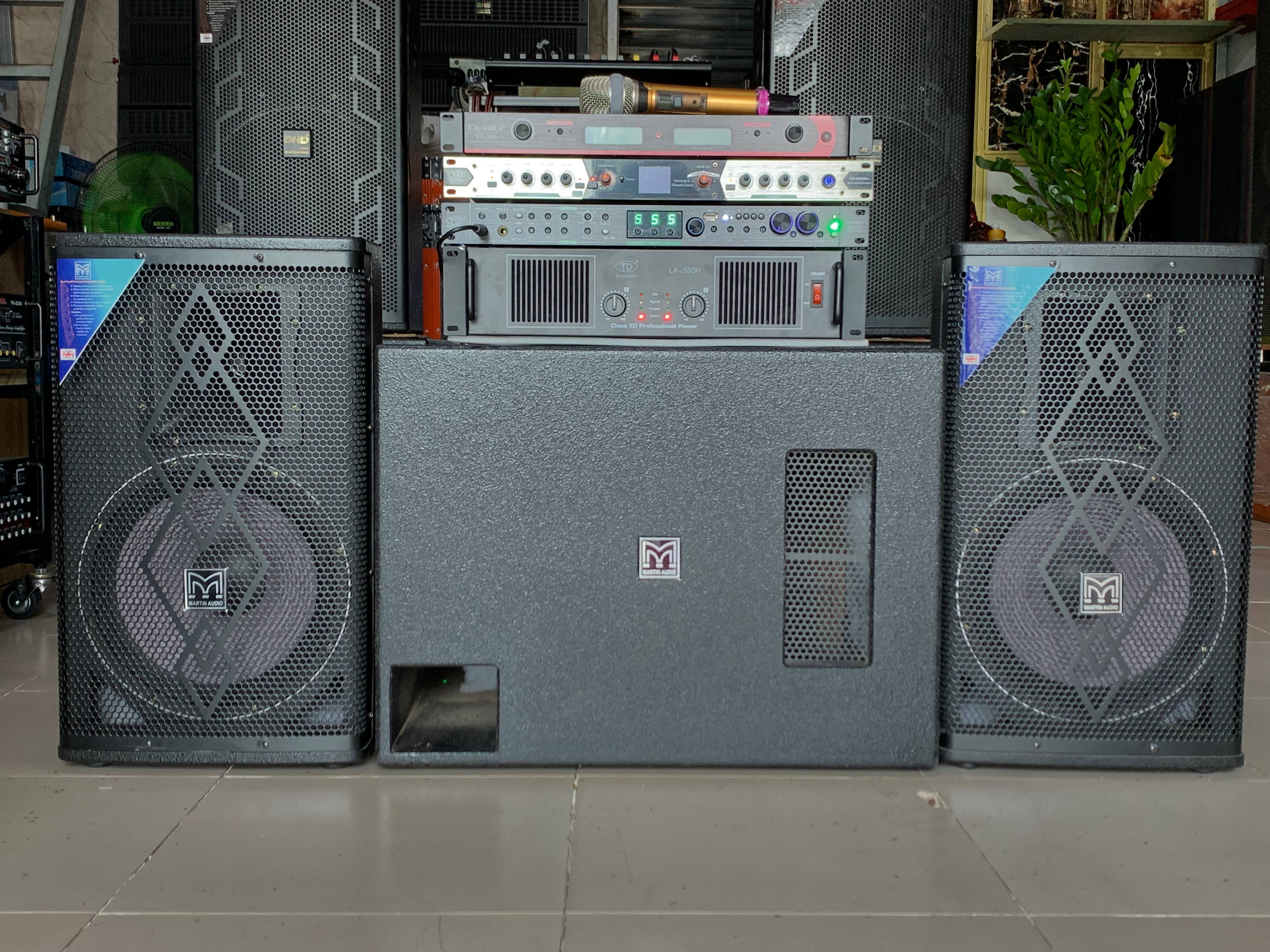 Dàn karaoke 16tr5 martinl cho không gian 50-60m2