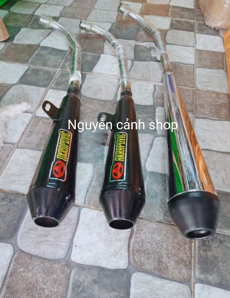 Pô xe cafe độ gắn xe wave nhỏ
