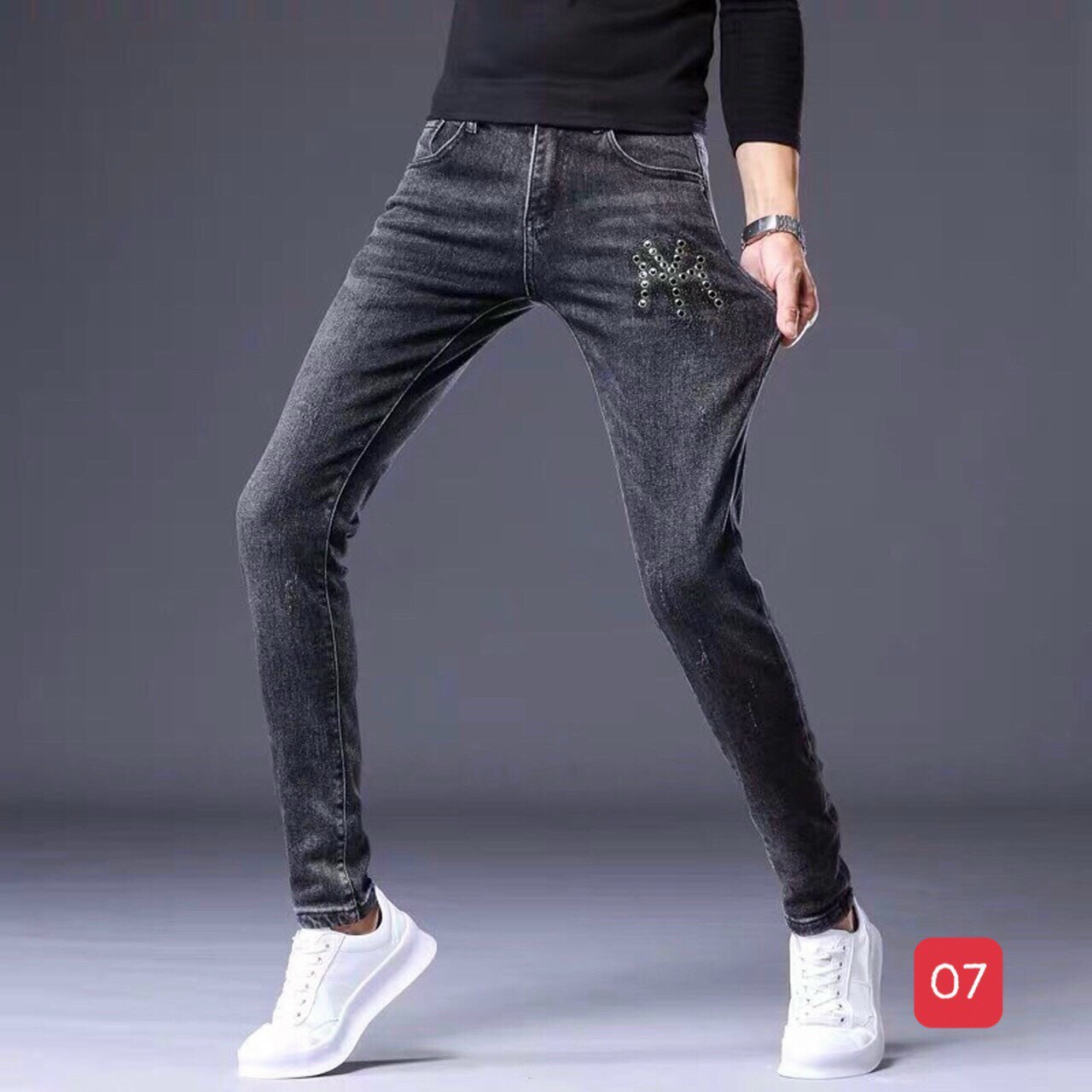 Quần jean nam chất bò co giãn 4 chiều cao cấp phong cách trẻ trung hàng bao đẹp thời trang Binstore94 ks297